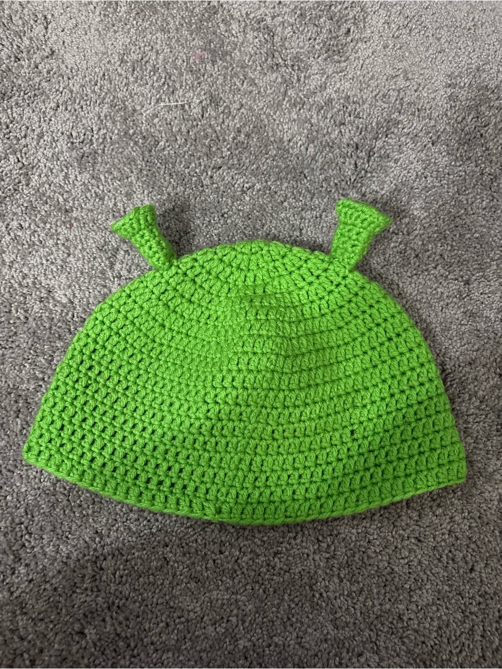 Crochet Shrek Hat